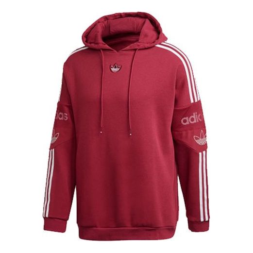 adidas originals Ts Trf Hoody Fleece Lined Red ED7116