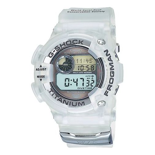 CASIO G Shock FROGMAN Series Watch White Digital DW-9900WC-5T Watches - KICKSCREW