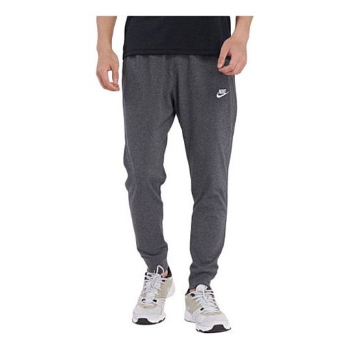 Nike Sportswear Club Knit Sports Long Pants Black Carbon black BV2763 ...