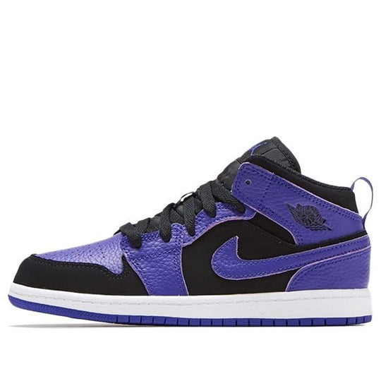 (PS) Air Jordan 1 Mid 'Dark Concord' 640734-051 Retro Basketball Shoes  -  KICKS CREW