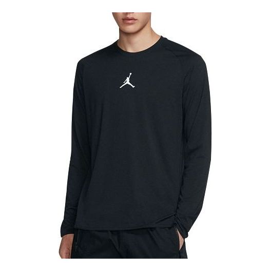 Jordan Men's New York Knicks Black Max 90 Long Sleeve T-Shirt, Medium