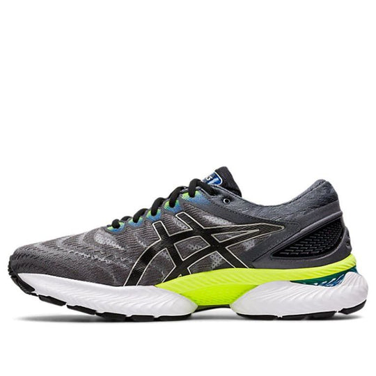 Asics Gel Nimbus 22 'Grey Lime' 1011A680-022 Marathon Running Shoes/Sneakers  -  KICKS CREW
