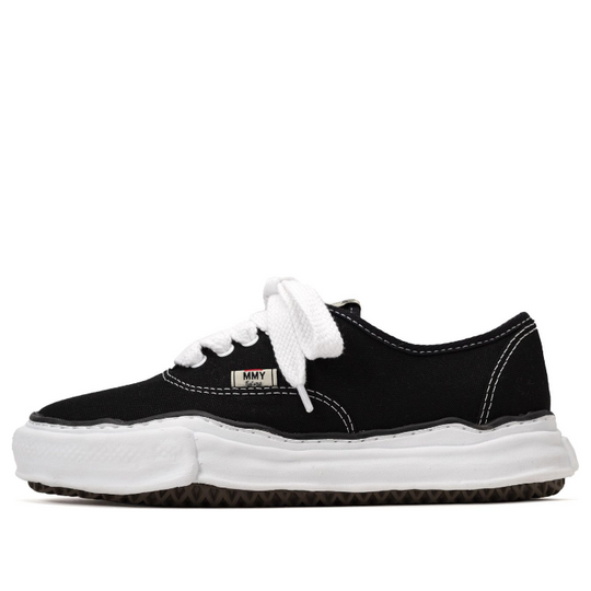 Maison MIHARA YASUHIRO BAKER OG Sole Canvas Low-top Sneaker 'Black' A02FW704-BLK