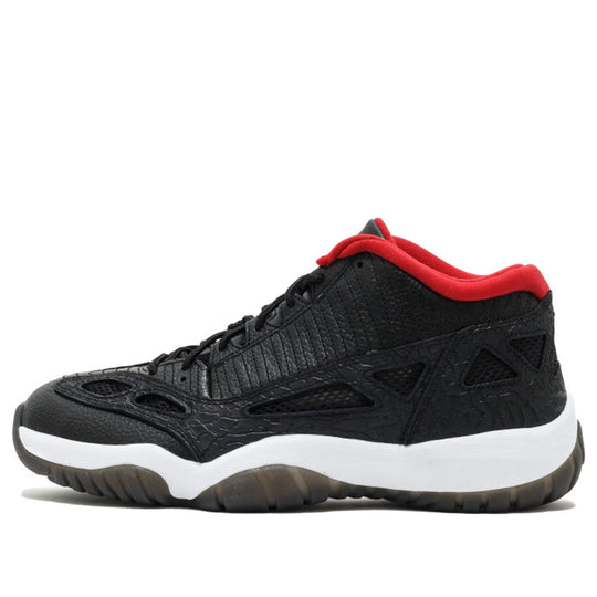 Air Jordan 11 Retro Low 'Black Charcoal Red' 2011 306008-001 Retro Basketball Shoes  -  KICKS CREW