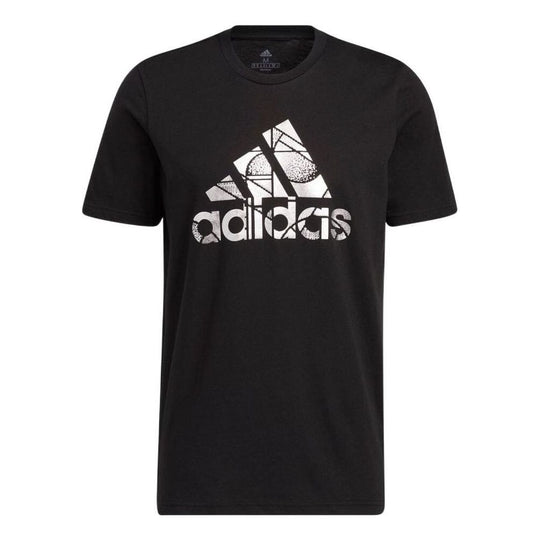 Men's adidas Alphabet Logo Printing Round Neck Sports Short Sleeve Jap ...