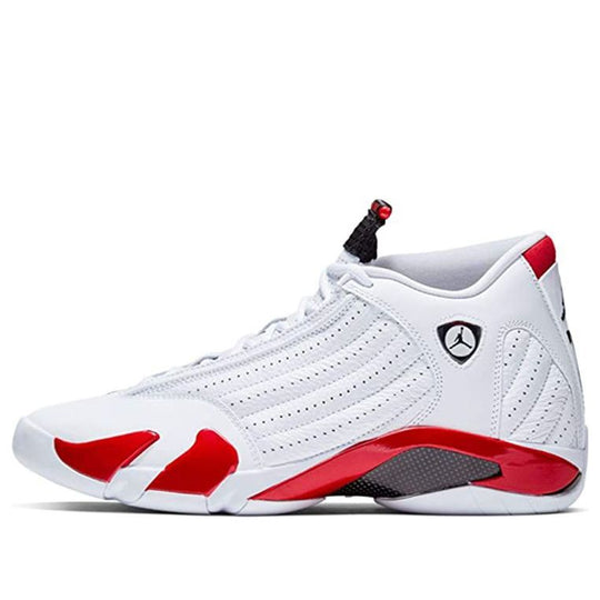 Air Jordan 14 Retro 'Candy Cane' 2019 487471-100 Retro Basketball Shoes  -  KICKS CREW