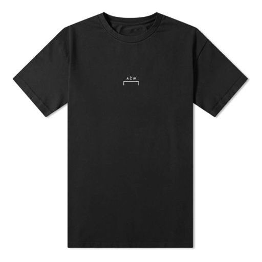 A-COLD-WALL* Distress Chest Small Logo Short Sleeve T-shirt Unisex Black CW9SMH19ACTE187.999 T-shirts  -  KICKSCREW