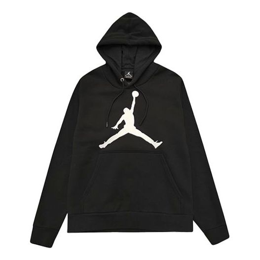 Air Jordan Jump Man logo Printing Fleece Sports Training Black BQ9236 ...