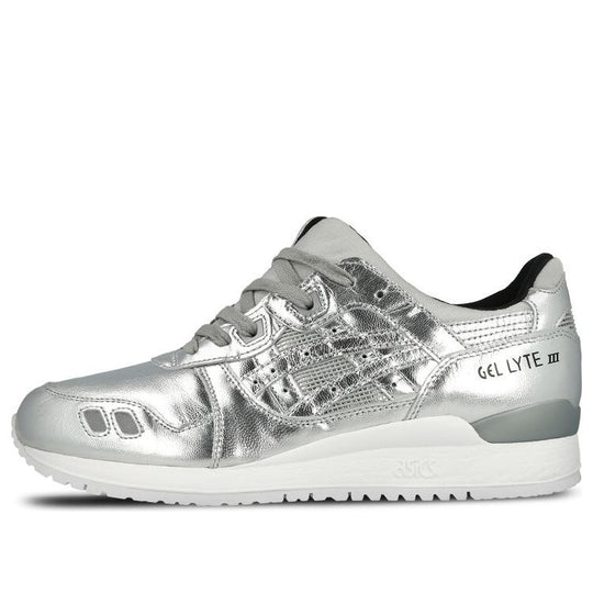 Asics Unisex Gel-Lyte III Running Shoes Sliver HL504-9393 Marathon Running Shoes/Sneakers - KICKSCREW