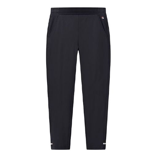 Women's FILA Business Knit Black Sports Pants/Trousers/Joggers F11W038608F-NV Sweat Pants - KICKSCREW