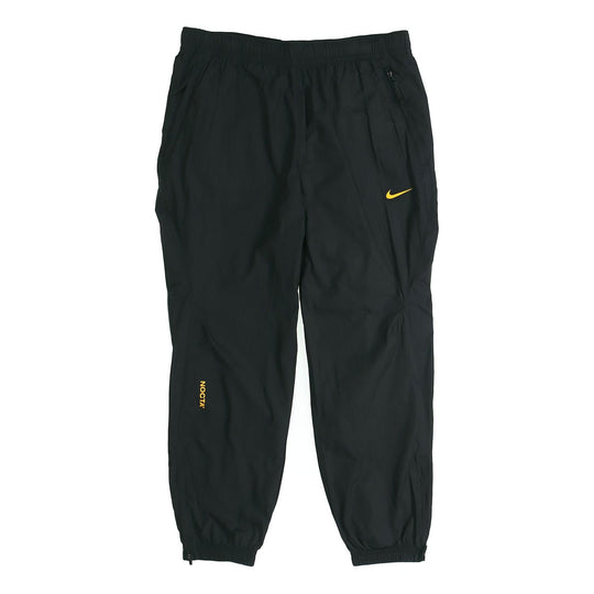 Nike x Drake Crossover NOCTA Series Zipper Pocket Bundle Feet Sports Pants Asia Edition Black DB2817-010