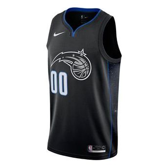 Nike Orlando Magic Aaron Gordon City Edition Swingman Jersey 100 SW 'Black Blue' AJ4634-012