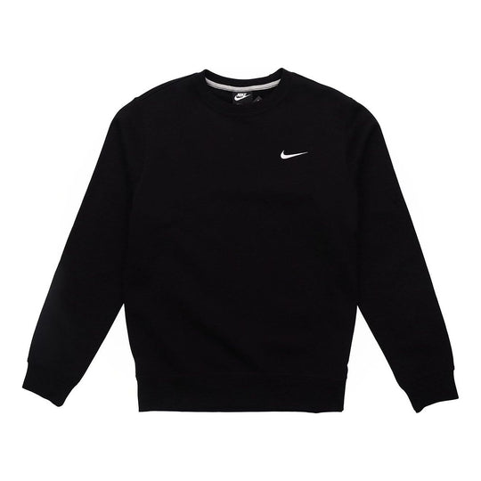 Nike Solid Color Fleece Lined Stay Warm Pullover Black 916609-010 ...
