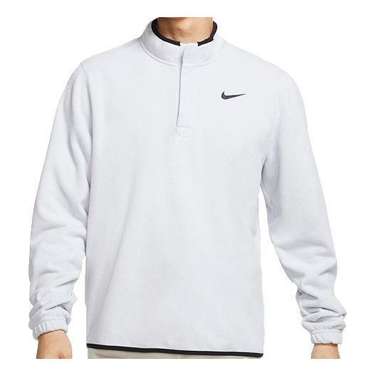 Nike Therma Victory Half Zipper Stand Collar Stay Warm Golf Casual Sports Space Gray CT1385-042