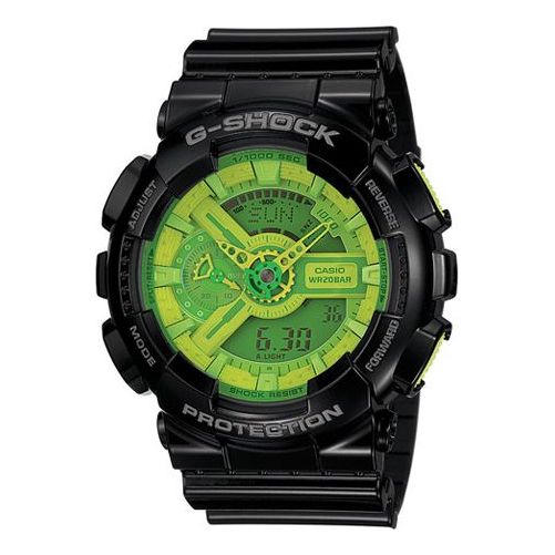CASIO G-Shock Analog-Digital 'Black Green' GA-110B-1A3PR
