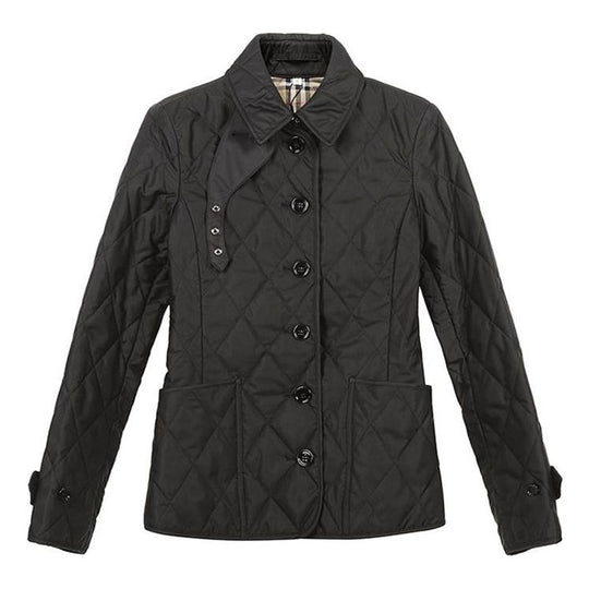 Burberry Diamond Quilted Temperature Control Jacket For Black 80233201 ...