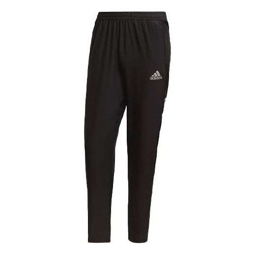 Men's adidas Logo Sports Running Long Pants/Trousers Black H13238 ...