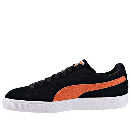 PUMA Suede Classic Low-Top Board Shoes 'Orange Black' 365347-38