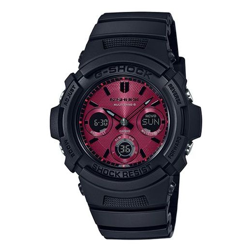 CASIO G-Shock Analog-Digital 'Black Red' AWG-M100SAR-1APR-PERSON