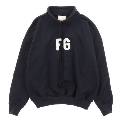 Fear of God FW19 Mock Neck FG Pullover Sweatshirt FOG-FW19-39