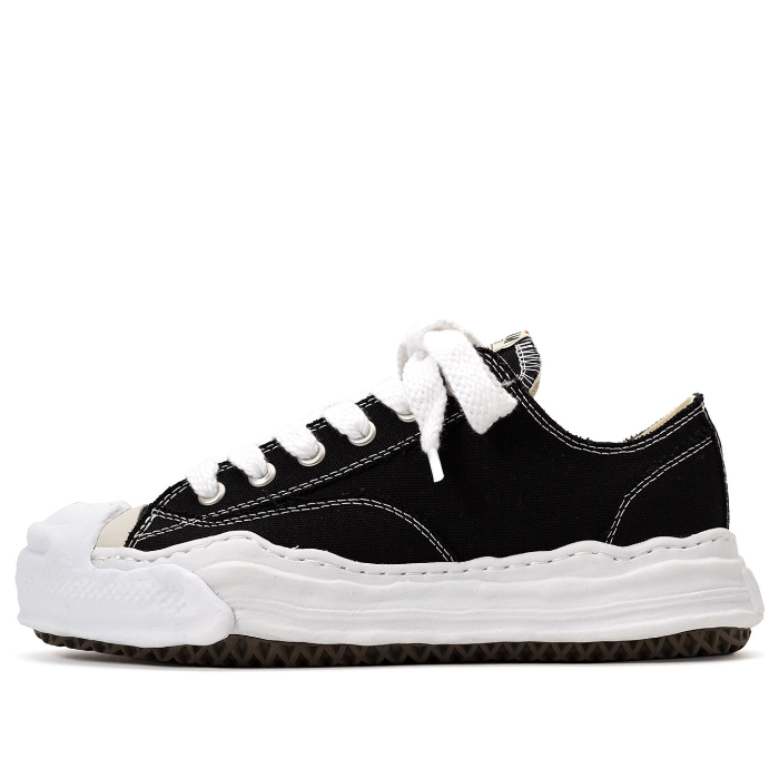 Maison MIHARA YASUHIRO HANK OG Sole Canvas Low-top Sneaker 'Black' A05 ...