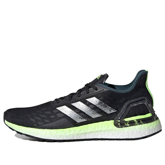 Adidas Ultraboost PB Shoes 'Core Black Silver Metallic Signal Green' E ...