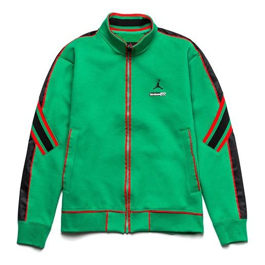 Air Jordan x why not ? x FACETASM mid-length Jacket US Edition 'Green Black' DC4638-372