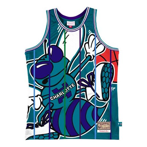 Vintage Charlotte Hornets Slam Dunk T-Shirt (1990s) 