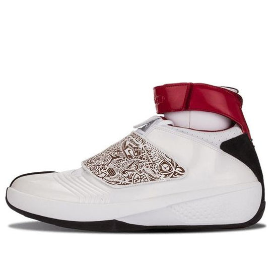 Air Jordan 20 OG 'White Varsity Red' 310455-161 Retro Basketball Shoes  -  KICKS CREW