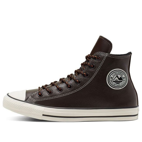 Converse Tumbled Leather Chuck Taylor All Star 'Brown White' 165958C
