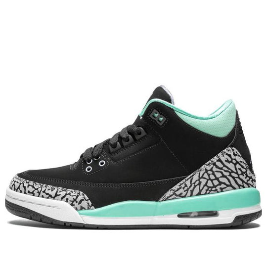 (GS) Air Jordan 3 Retro 'Black Mint' 441140-045 Retro Basketball Shoes  -  KICKS CREW