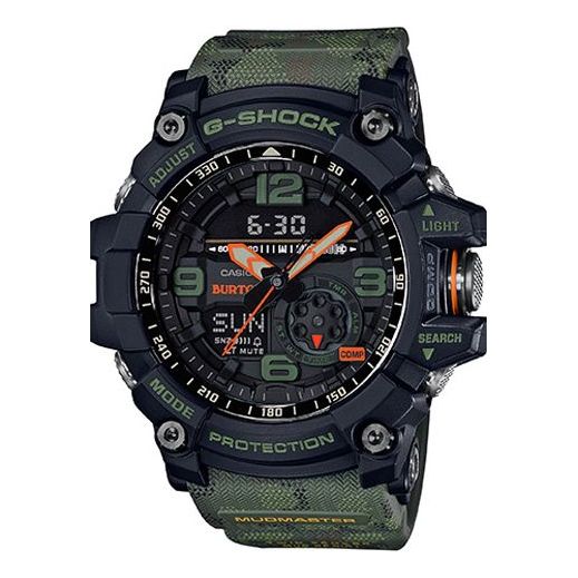 CASIO G-SHOCK Waterproof Sports Shockproof Mens Army Green Digital GG-1000BTN-1APR Watches - KICKSCREW