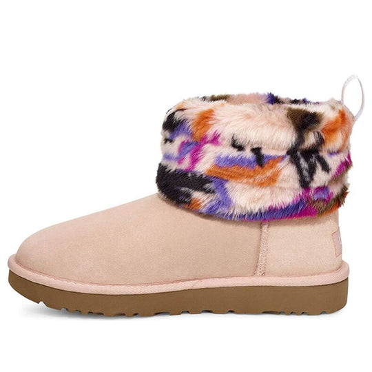 (WMNS) UGG Fluff Mini Quilted Motlee 1106071-MULT