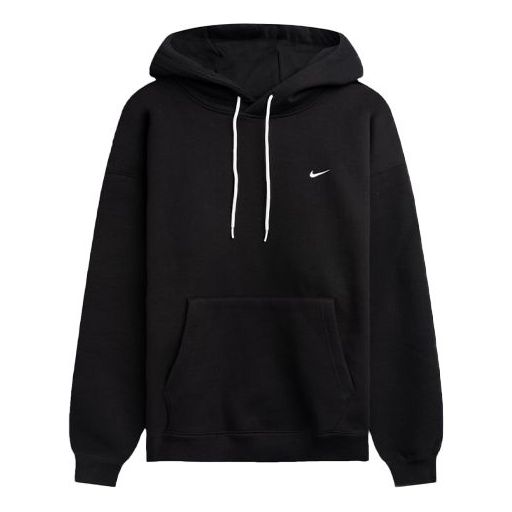 Nike Logo Loose Long Sleeves Pullover hooded Sports Black CV0552-010 ...