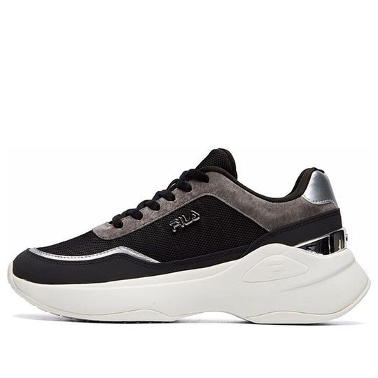 (WMNS) FILA Low Top Running Shoes Black/Grey F12W114208FBQ