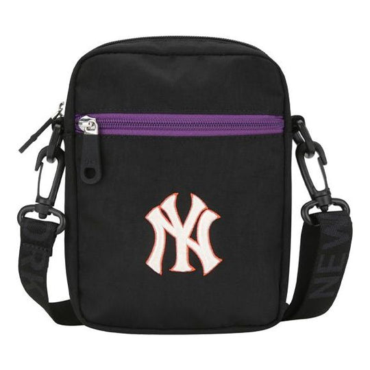 MLB Retro New York Yankees Logo Messenger Bag Black 32BGD5011-50L Messenger Bag  -  KICKSCREW