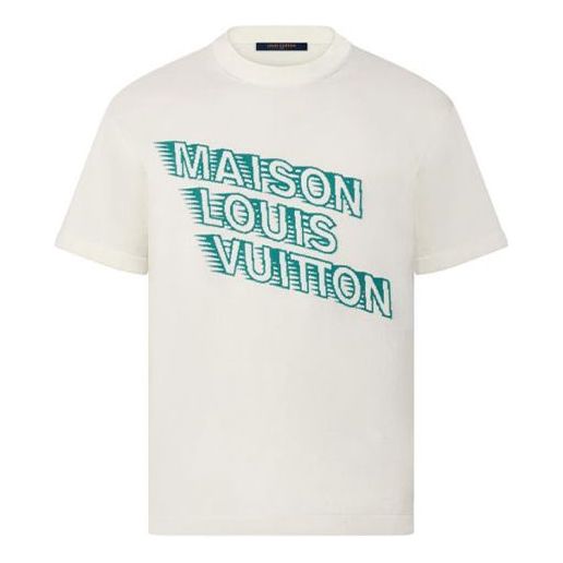 LOUIS VUITTON FW21 Maison LOUIS VUITTON LV Logo Tee 1A99ZS
