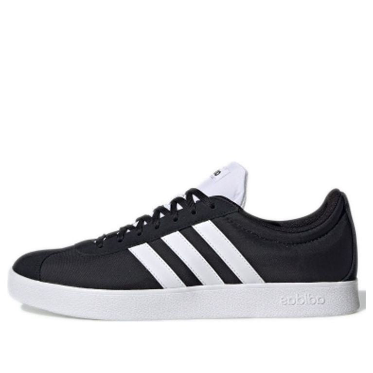 adidas Men's VL Court 2.0 Shoes in White and Black