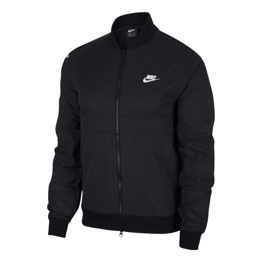 Nike logo zipped jacket 'Black' DN4459-010 - KICKS CREW