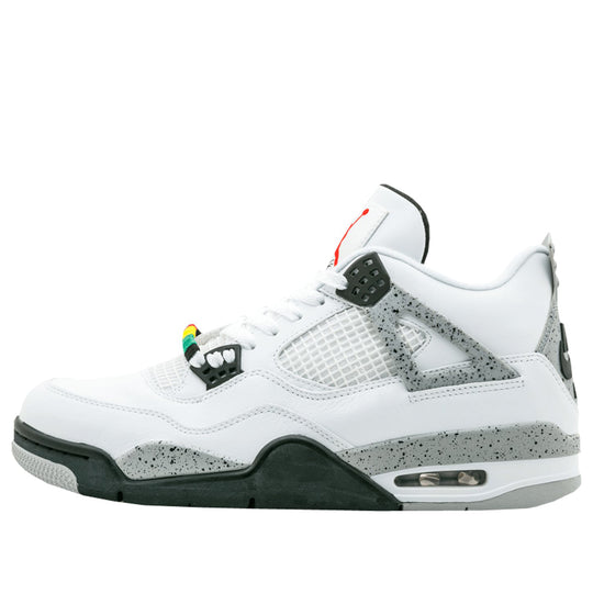 Air Jordan 4 Retro Do The Right Thing Pack 'White Black Gray' 840606-192A Retro Basketball Shoes  -  KICKS CREW