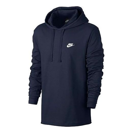 Men's Nike Casual Sports Long Sleeves Navy Blue 807249-451