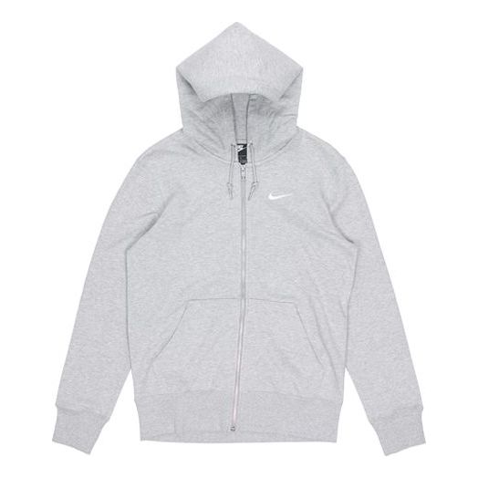 Nike Full Sleeve Solid Men Sweatshirt Gray CZ4148-063