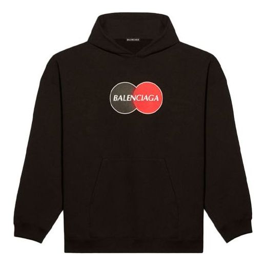 Men's Balenciaga Uniform Plush Loose Classic Black 620973TIV801000