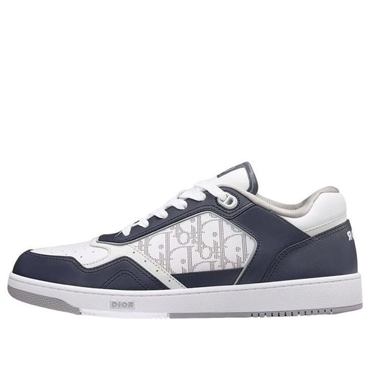 DIOR B27 Low-Top Sneaker 'Deep Blue and White Smooth Calfskin' 3SN272ZIJ_H820