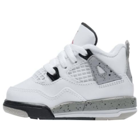 (TD) Air Jordan 4 Retro 'Cement' 308500-104 Infant/Toddler Shoes  -  KICKS CREW