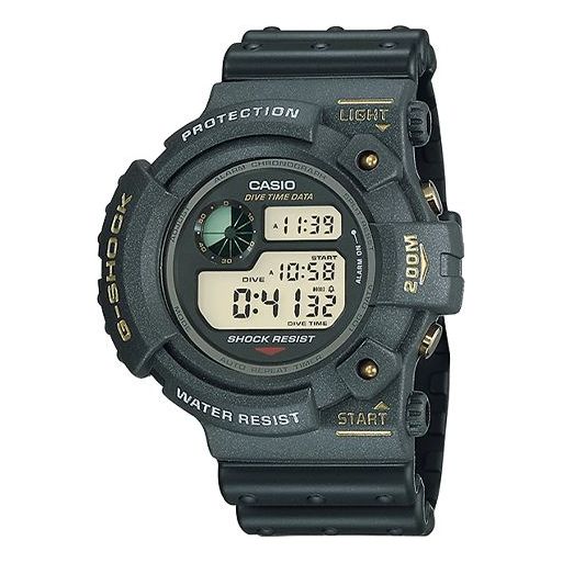 Men's CASIO G Shock Series 200m Waterproof Design Watch Mens Dark Gray Digital DW-6300B-8 Watches - KICKSCREW