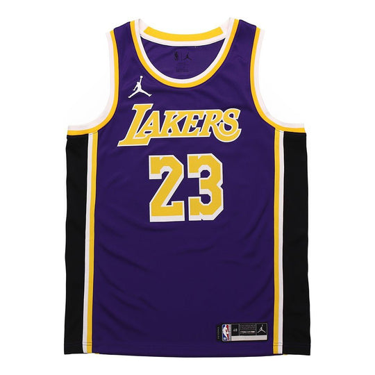 LeBron James Lakers Statement Edition 2020 Jordan NBA Swingman Jersey