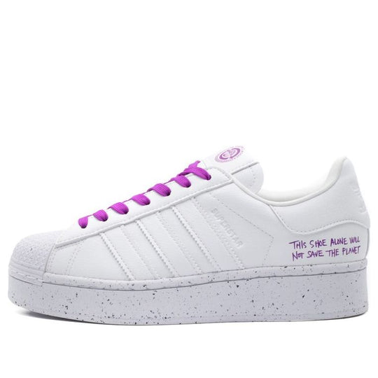 adidas Superstar Bold 'Clean Classics Collection - White Shock Purple' FY0129