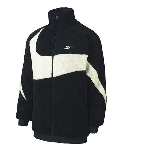 Men's Nike Sportswear Swoosh Reversible Large Logo Jacket Polar