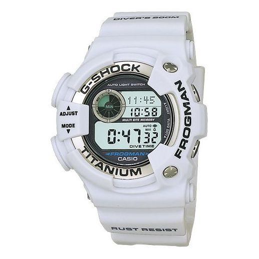 CASIO G Shock FROGMAN Series Watch White BlueGreen Digital DW-9900LG-8JR Watches - KICKSCREW